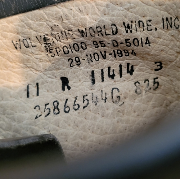 Made in USA Wolverine boots - Picture 6 of 6